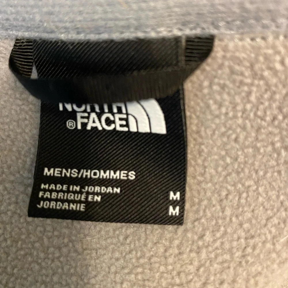 The north face mens full zip fleece jacket medium